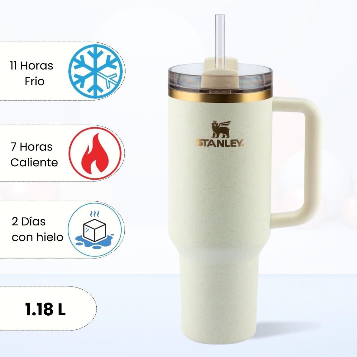 STANLEY - Quencher H20 Adventure Cream Moon Stanley 1.18 L