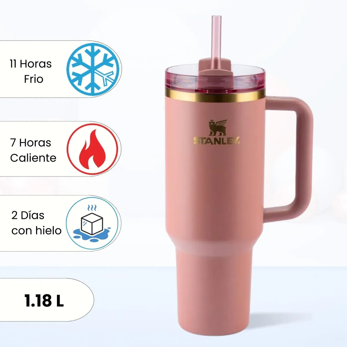 STANLEY - Quencher H20 Adventure Antique Pink Stanley 1.18 L