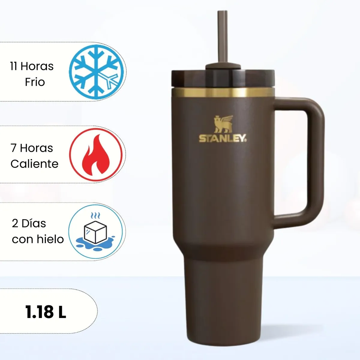 STANLEY - Quencher H20 Adventure Chocolate Gold Stanley 1.18 L