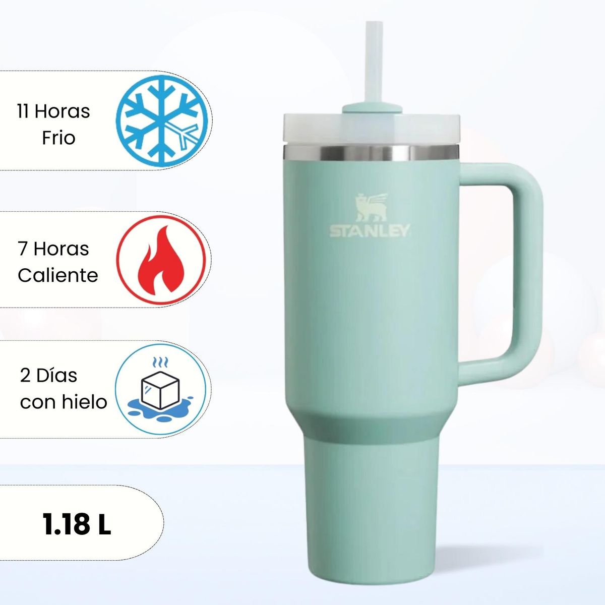 STANLEY - Quencher H20 Adventure Seafoam Stanley 1.18 L