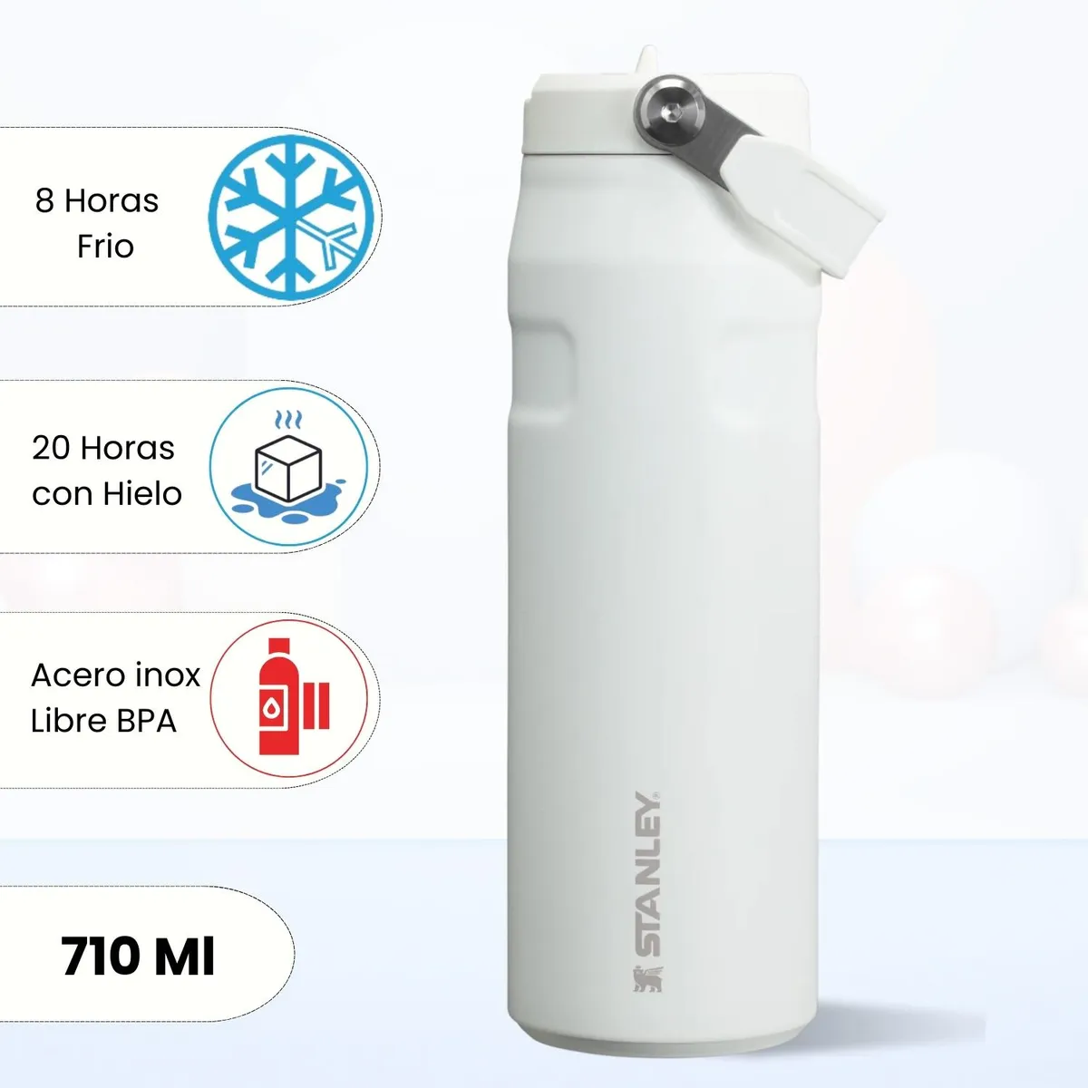 STANLEY - Tomatodo Termica Flip Straw Lid Frost Stanley 710 Ml