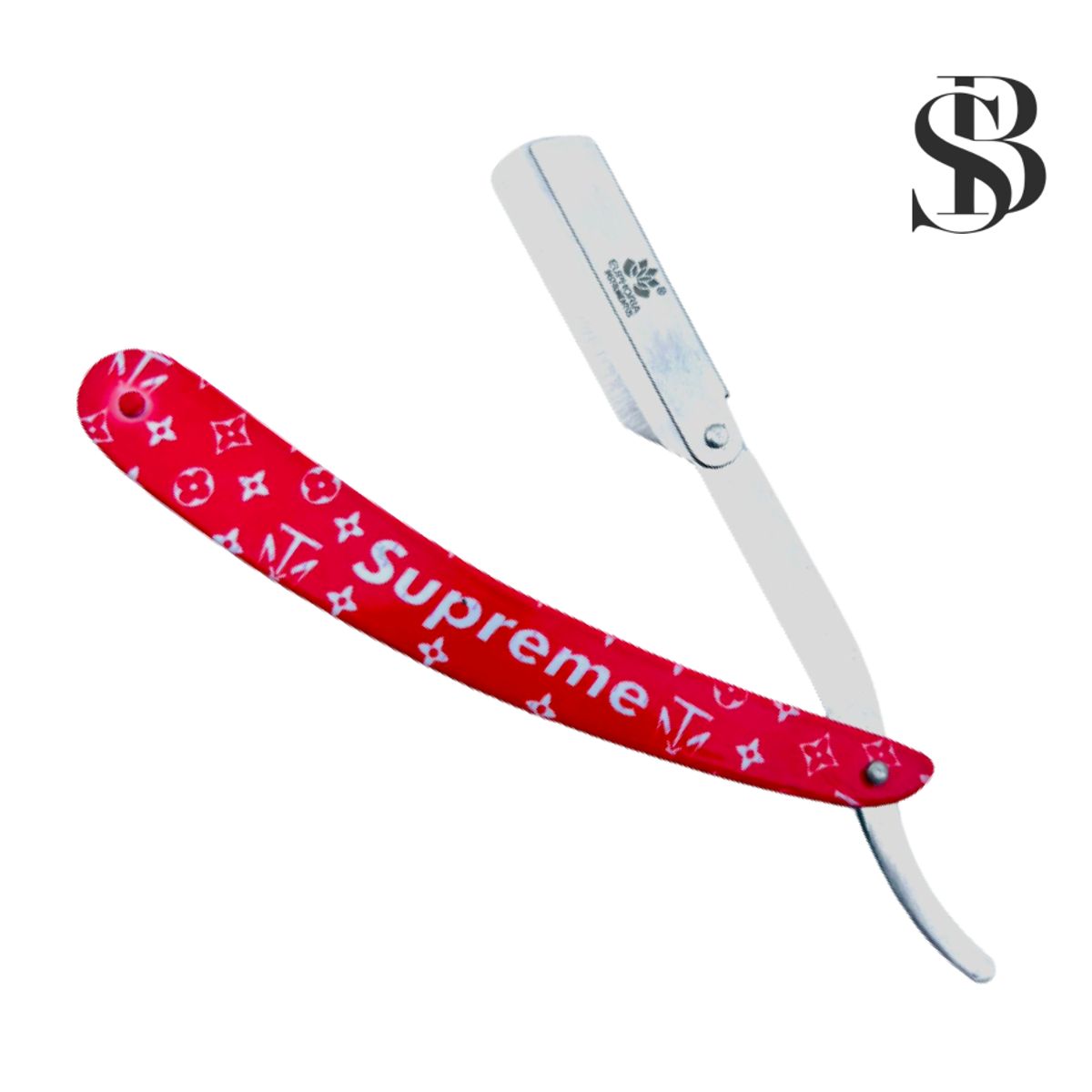 EUPHORIA - Navaja para Corte de 3 Cuerpos Profesional SUPER ROJA