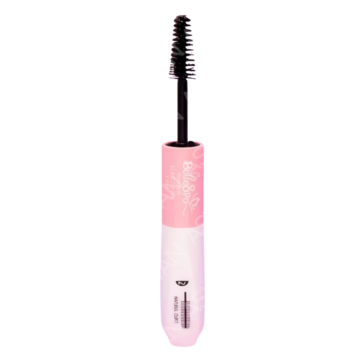 GENERICO - Rimel 7D 2IN1 Black And Whitte Rosa - Bellespa