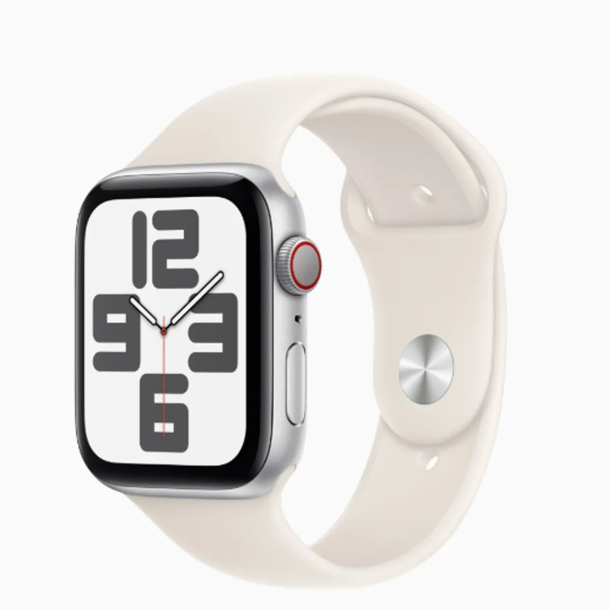 APPLE - Apple Watch SE 2nd Gen 44mm GPS + Celular Aluminio-Blanco ML A2727