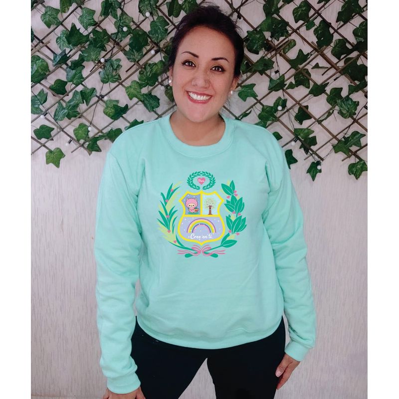 GENERICO - Polera Mujer Diseño Escudo PINK - Verde