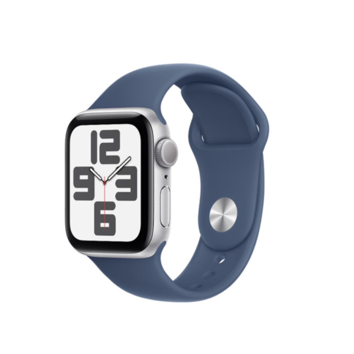 APPLE - Apple Watch SE 2nd Gen 40mm GPS Aluminio Silver Denim S-M A2722