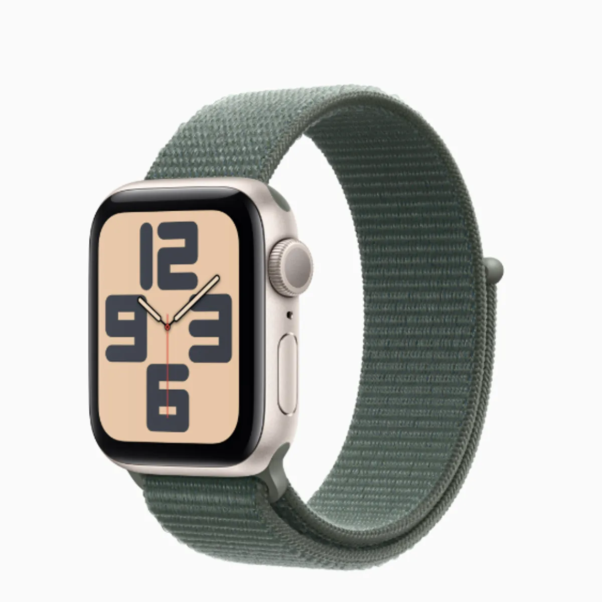 APPLE - Apple Watch SE 2024 40mm GPS Aluminio Starlight Correa Verde