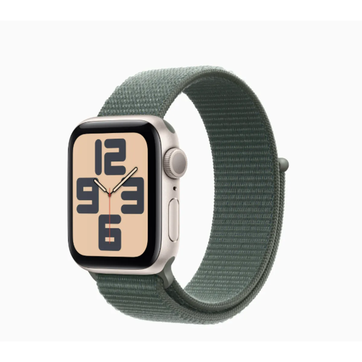 APPLE - Apple Watch SE 2024 40mm GPS Aluminio Starlight Correa Verde