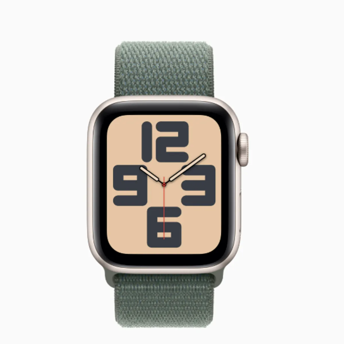 APPLE - Apple Watch SE 2024 40mm GPS Aluminio Starlight Correa Verde