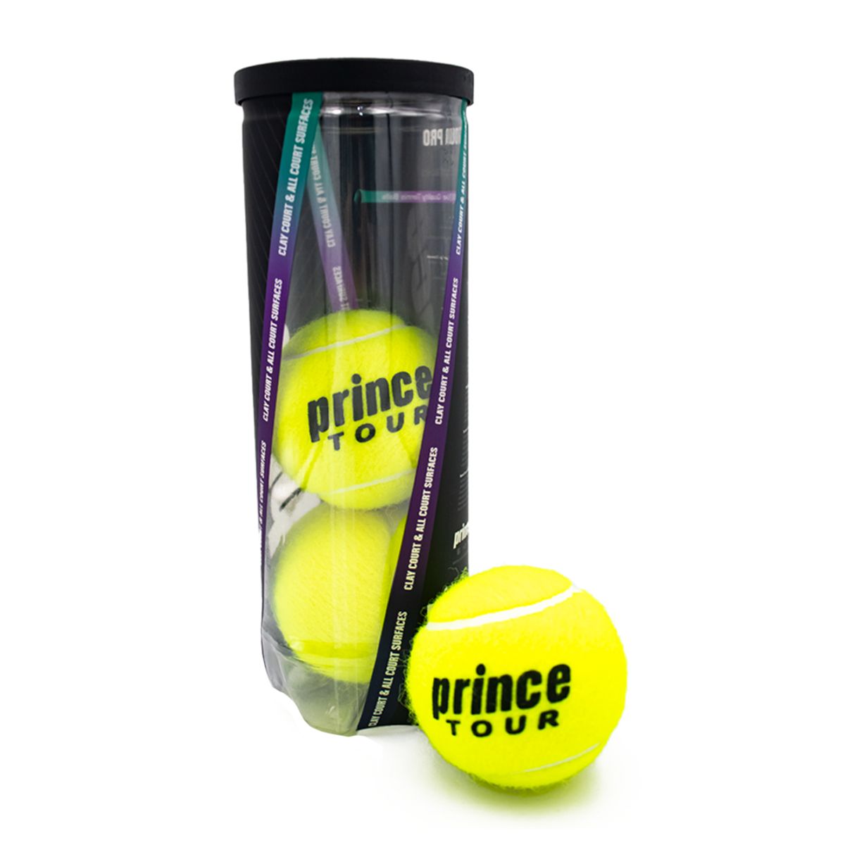 PRINCE - PELOTAS DE TENNIS PRINCE NX TOUR PRO PACK 3 UNIDADES