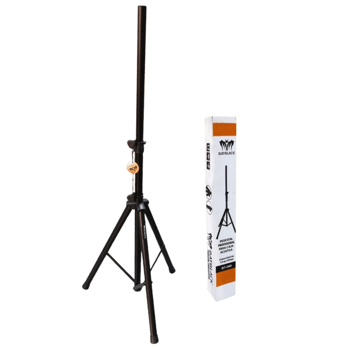 BATBLACK - pedestal profesional para caja acústica batblack bt-260