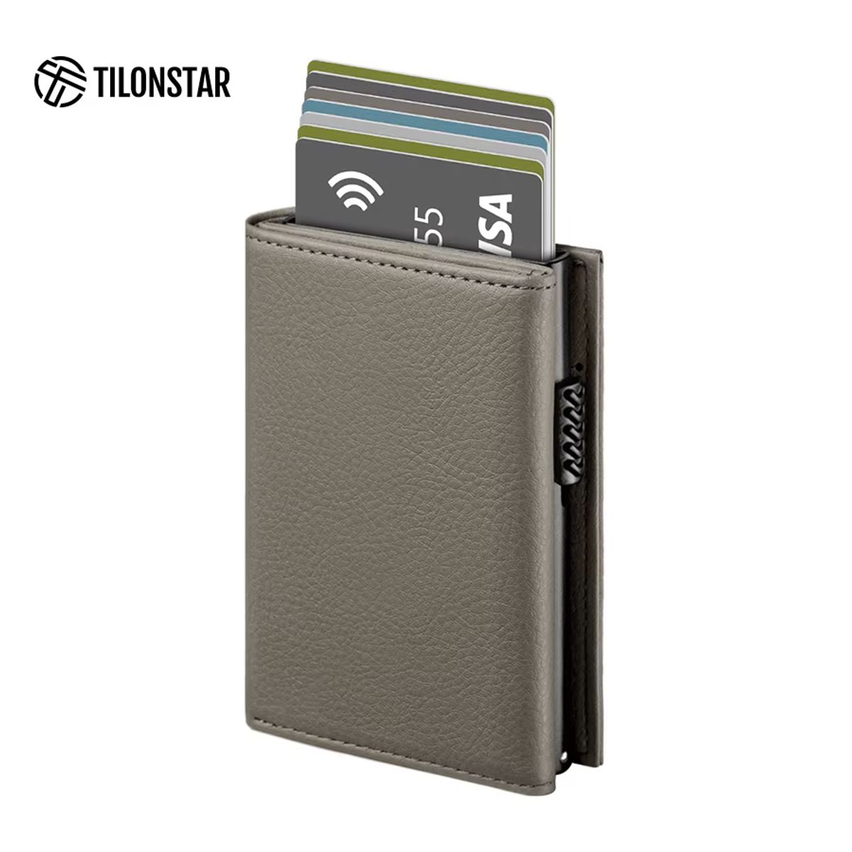 GENERICO - Billetera Tilonstar RFID Cierre Magnetico Tarjetero Billetes en Caja