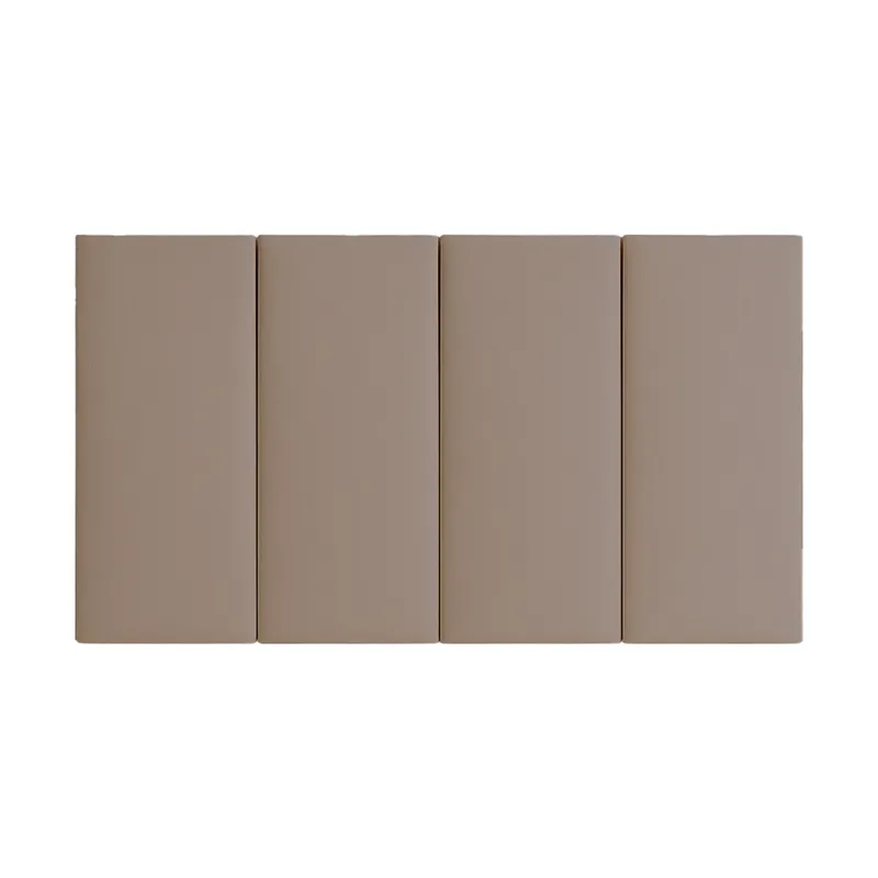 MUEBLES MACRUMO - Pieza Modular Panel 60cmx20cm color Beige oscuro 1unidad