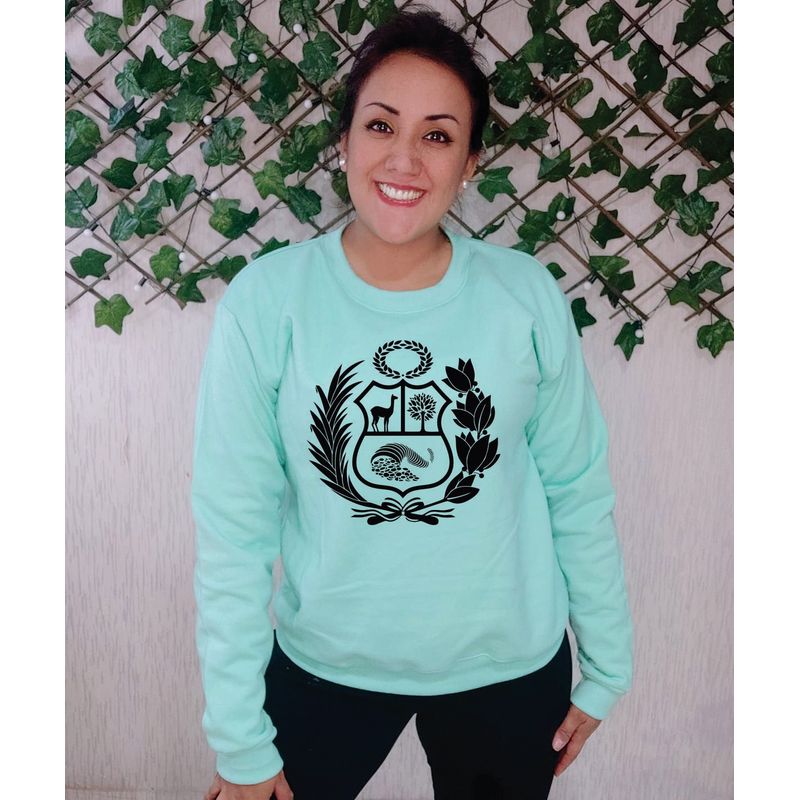 GENERICO - Polera Mujer Diseño Escudo NEGRO - Verde