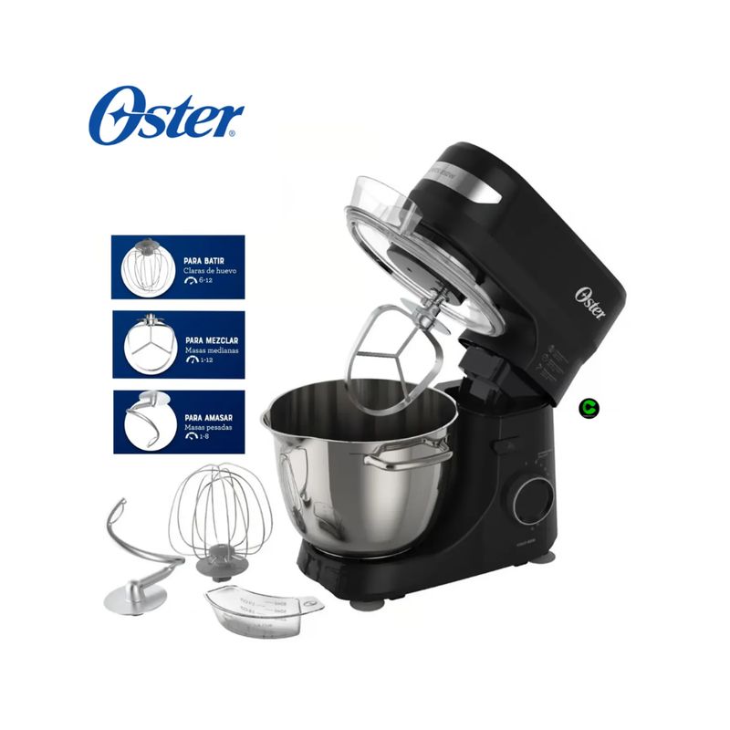 OSTER - Batidora Planetaria OSTER 12 velocidades 850W FPSTSMPL2B