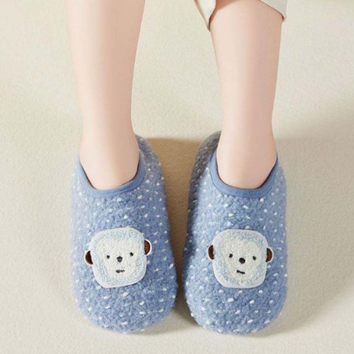 THE BABY SPOT - Pantuflas para Bebes Oveja - Celeste