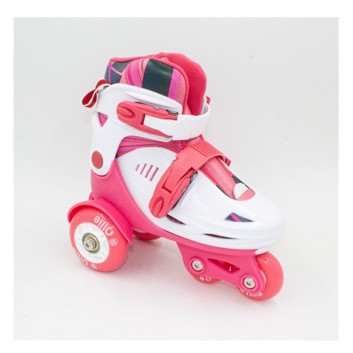 OLLIE - PATINES LINIALES PARA NIÑO RODILLERA Y CASCO TALLA 3O al 34