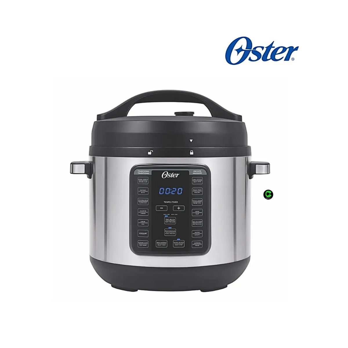 OSTER - Multi Olla Bioceramic XL Oster 7,5 L y 14 funciones CKSTPCECT75DF