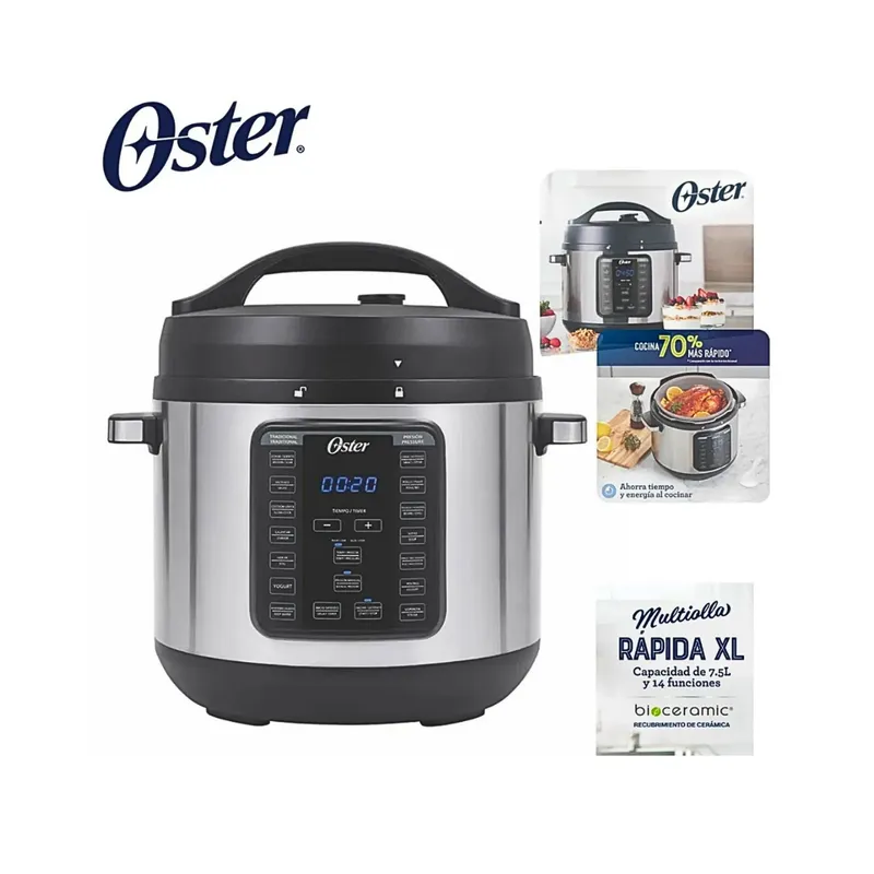 OSTER - Multi Olla Bioceramic XL Oster 7,5 L Bioceramic® CKSTPCECT75DF