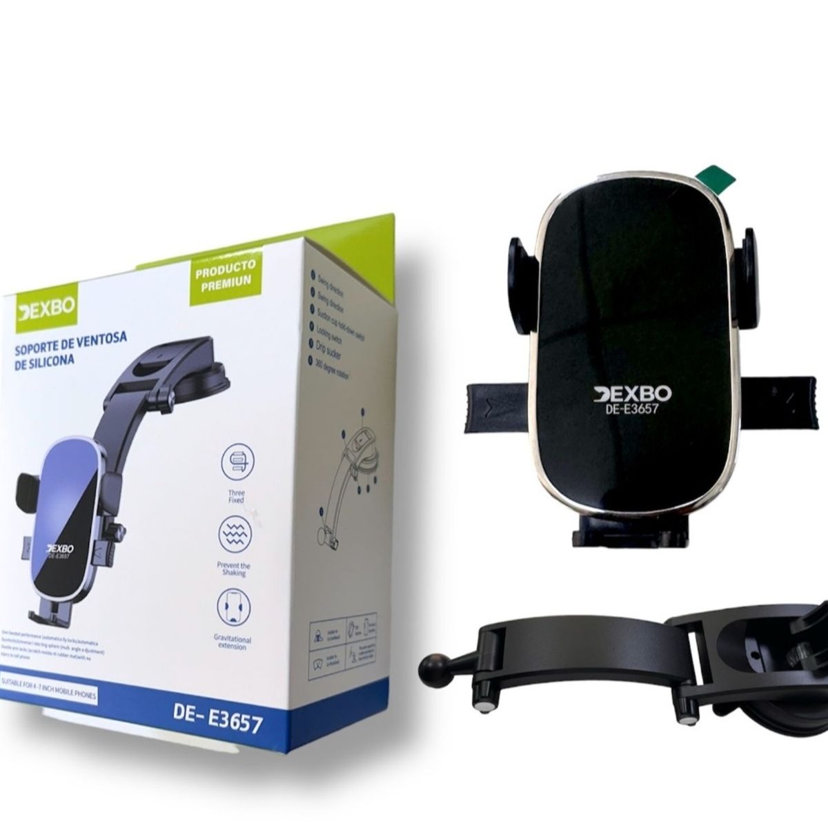 GENERICO - Soporte Holder de celular DEXBO para auto o moto