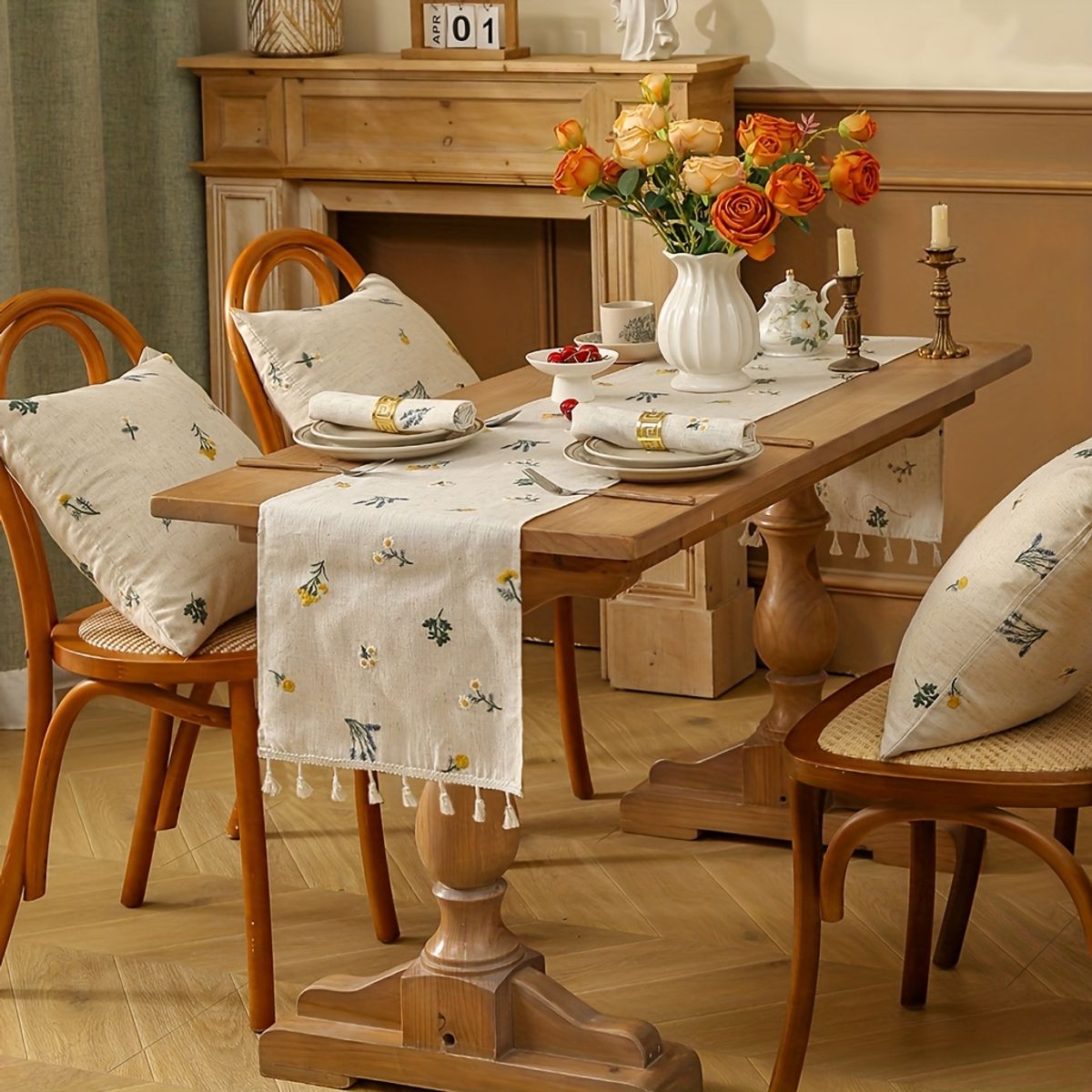 TEJICORP - Camino de mesa Lesly 30 x 220 cm