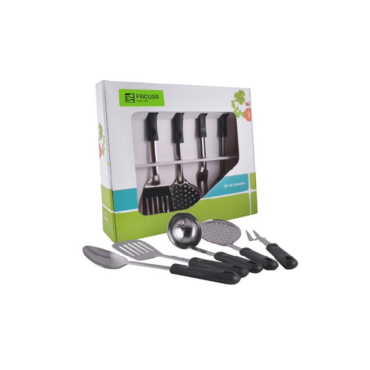 FACUSA - Juego de Utensilios FACUSA  5 Piezas N