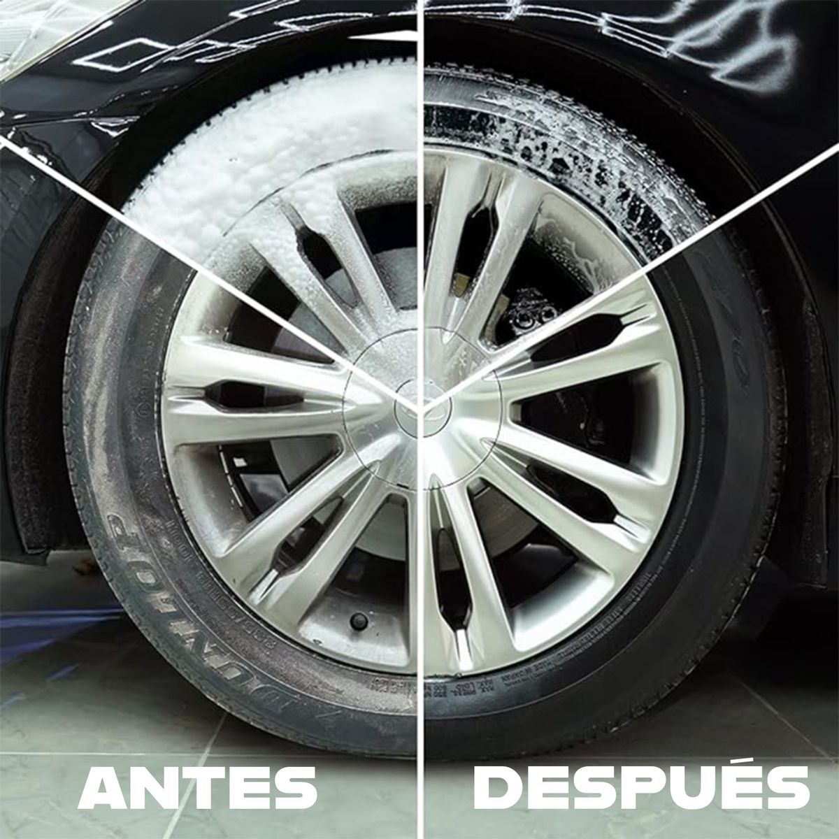 ABRO - ABRO Espuma Limpiador De Neumáticos TC-800 595 gr + Regalo