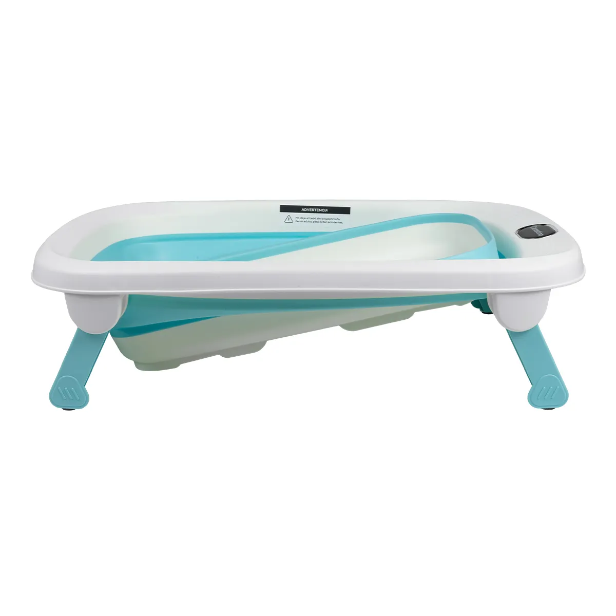 CARESTINO - Bañera Plegable Carestino con Soporte Maui 40L Aguamarina