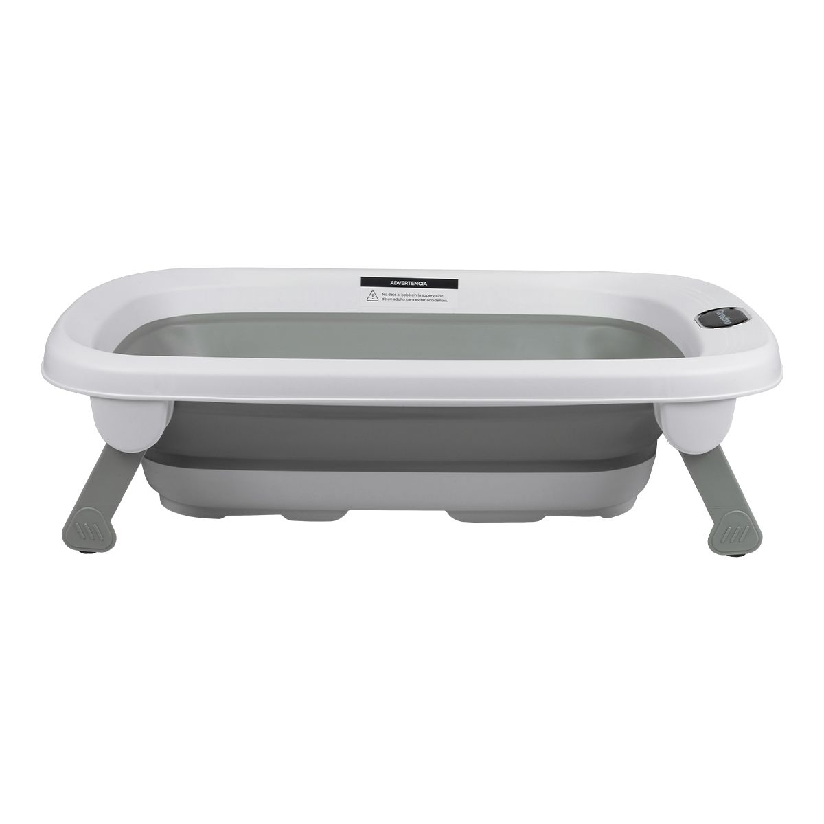 CARESTINO - Bañera Plegable Carestino con Soporte Maui 40L Gris