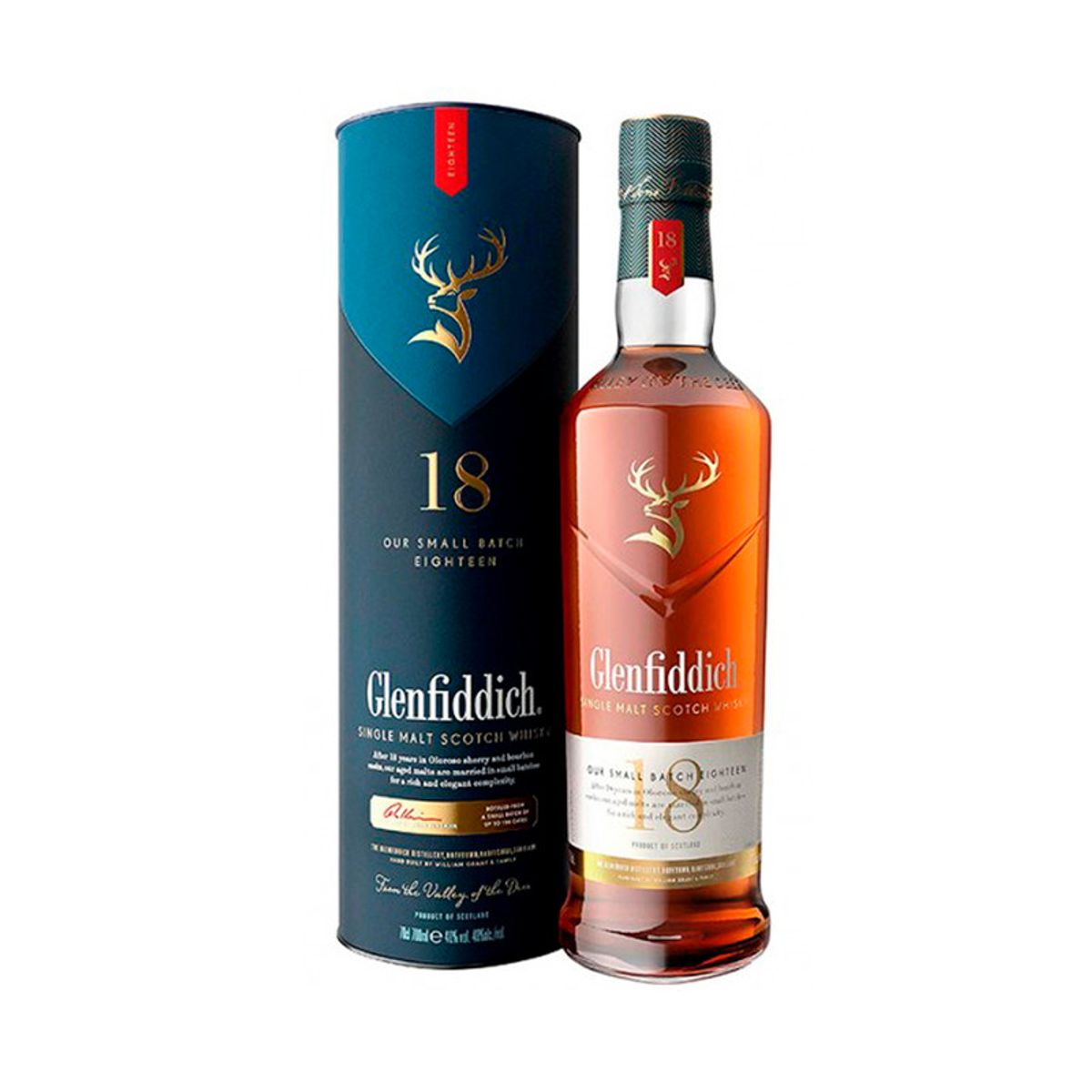 GLENFIDDICH - Glenfiddich 18 Años 750 ml