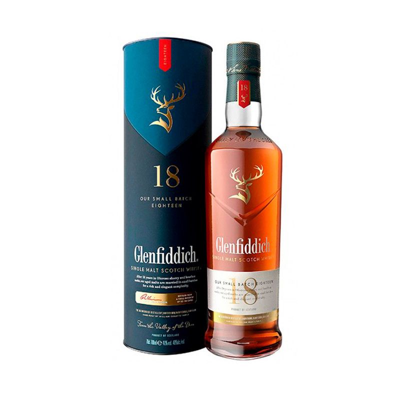 GLENFIDDICH - Glenfiddich 18 Años 750 ml