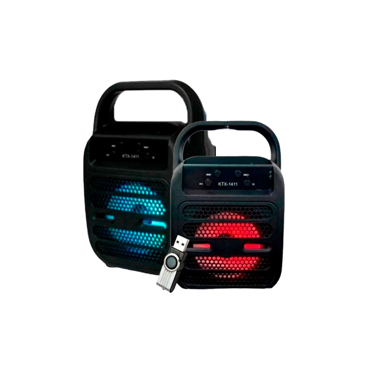 GENERICO - Pack12 Altavoz de Facil Uso para Karaoke Y+Ligas de Regalo