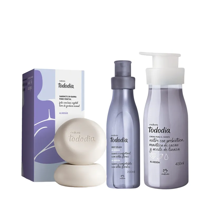 NATURA - Set Básico Tododia Algodón x3