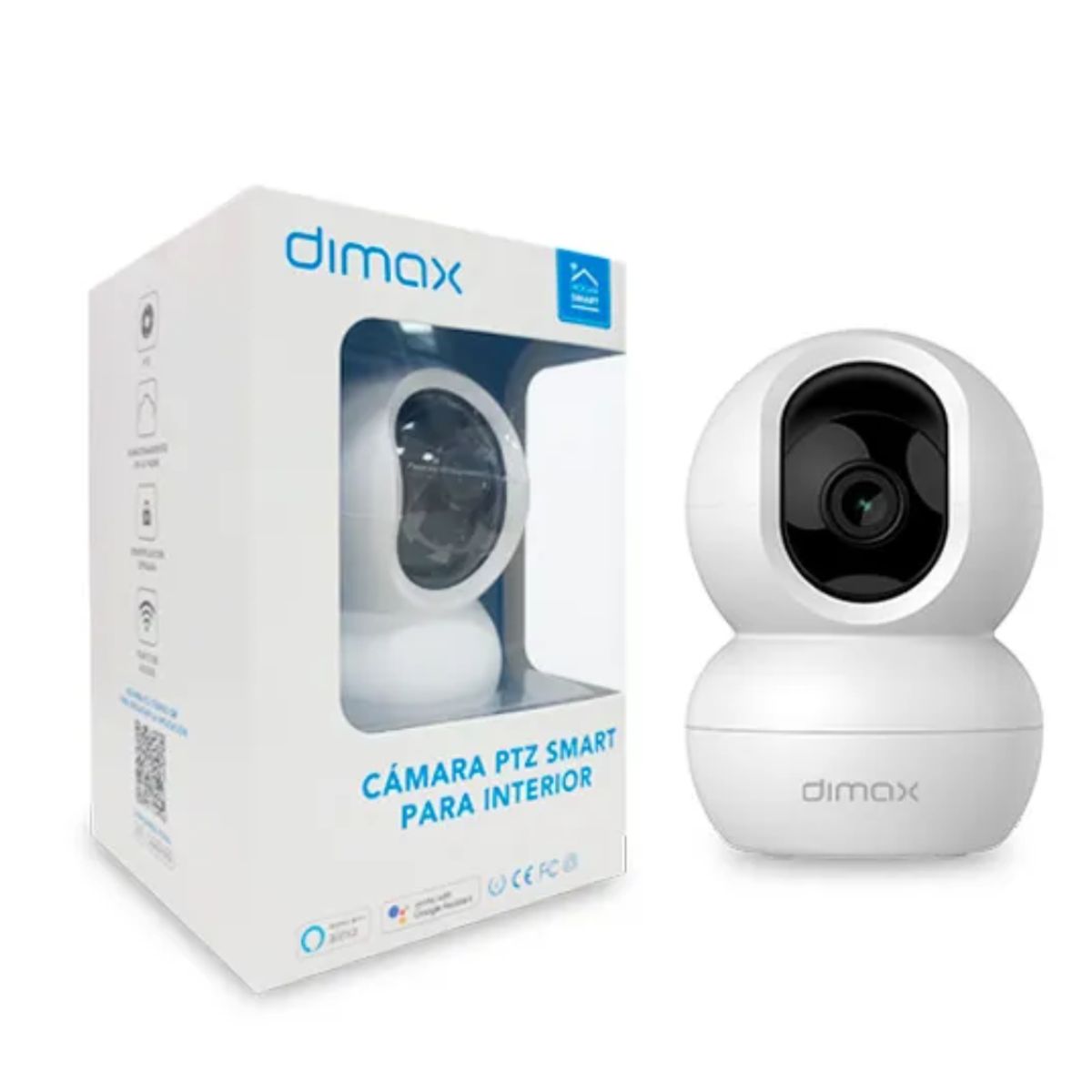 GENERICO - CAMARA INTERIOR - 3MP - 4MM - WIFI 2.4 GHZ.- VISION NOCTURNA