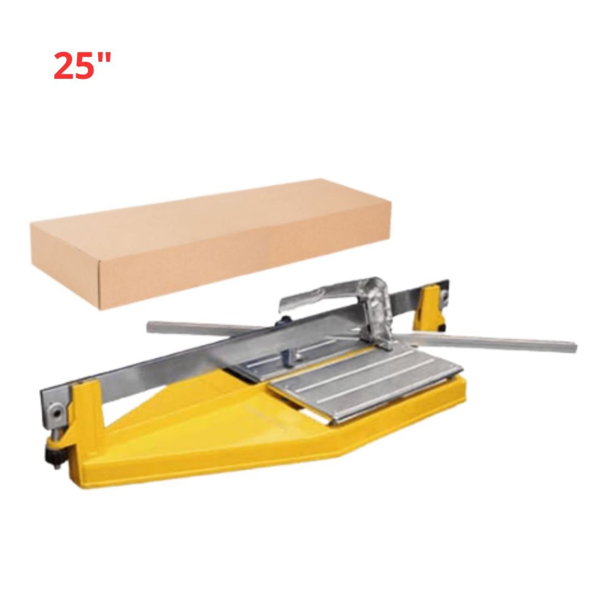 SAFARI - Corta Mayolica Prof aluminio de 25pulgadas con Guia ML625S