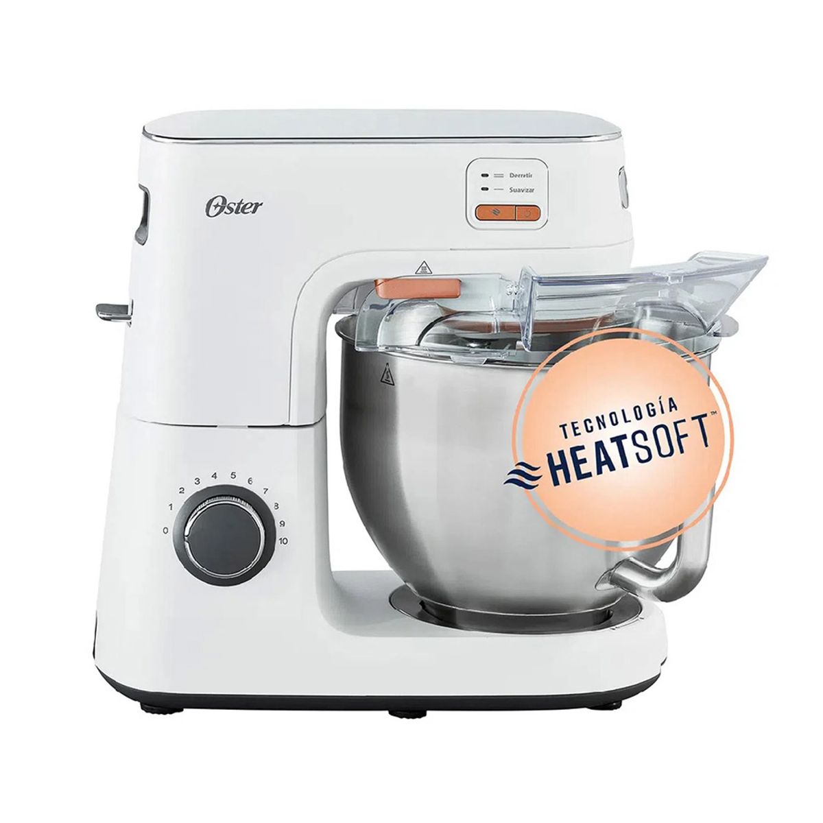 OSTER - Batidora Planetaria Oster FPSTSMPL4W Tecnología Heatsoft