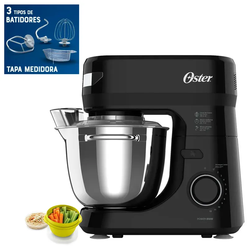 OSTER - Batidora Planetaria Oster 12 Vel y con Tazón 4 Lts FPSTSMPL2B