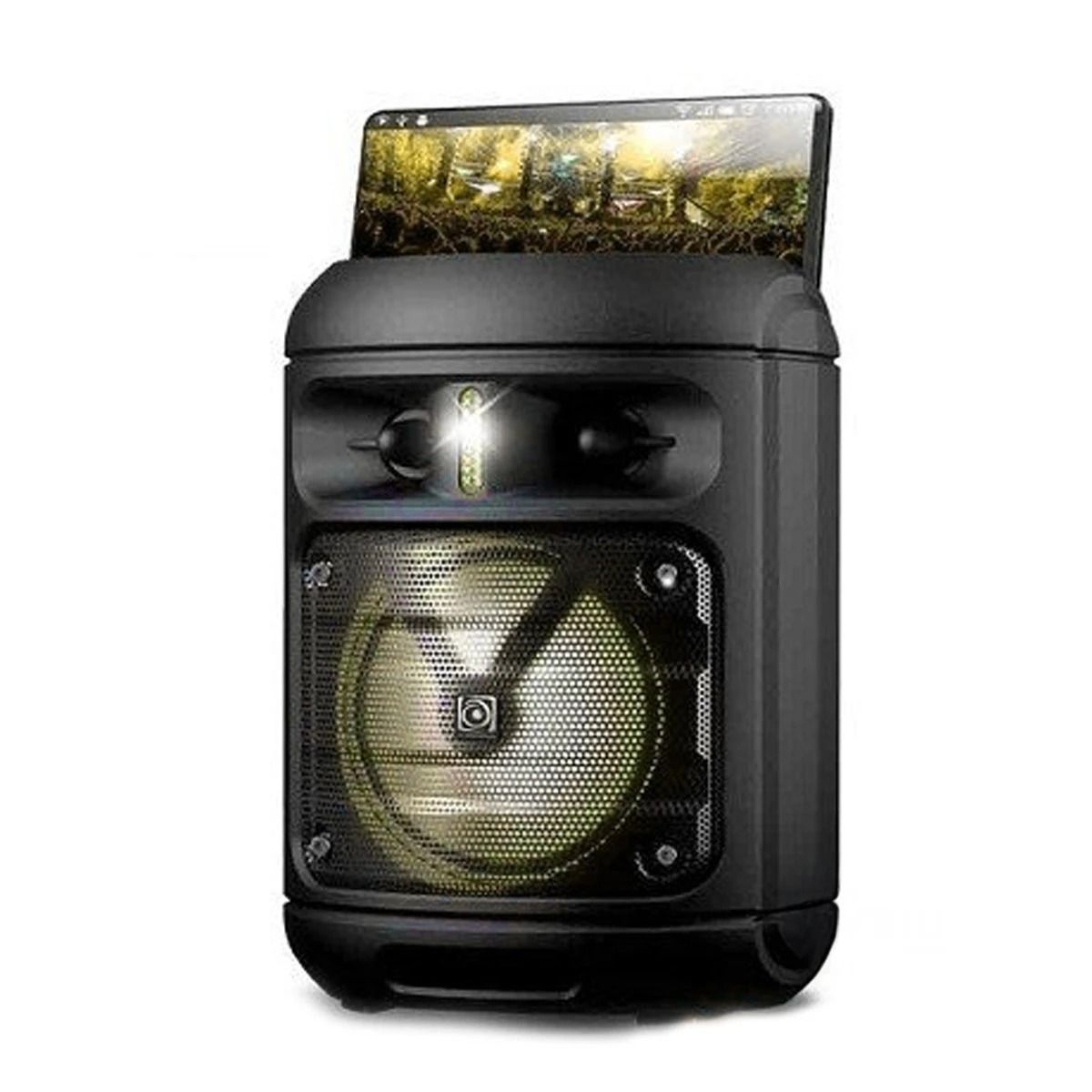 GENERICO - Reproductor Moderno con Bluetooth Negro Y+Ligas de Regalo