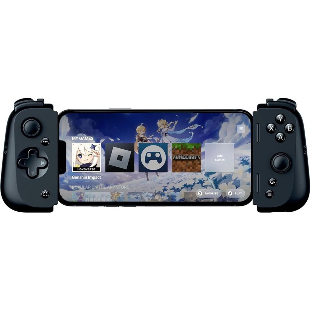 RAZER - Control de juegos PIphone Smartphone Razer Kishi V2 Usb-C negro RZ06-05110100-R3U1