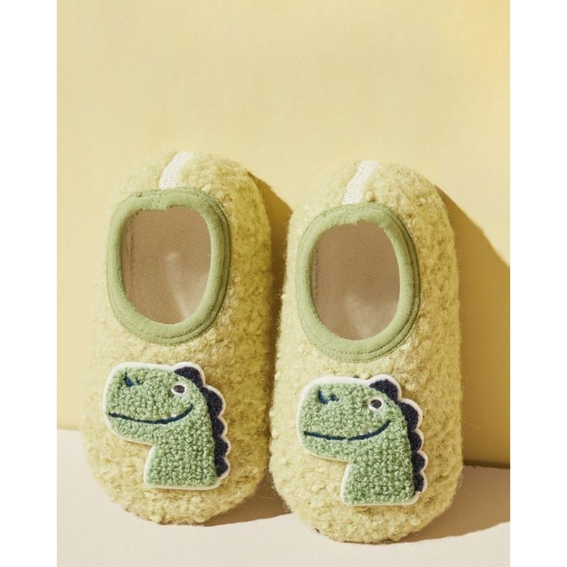 THE BABY SPOT - Pantuflas para Bebés Dinosaurio - verde