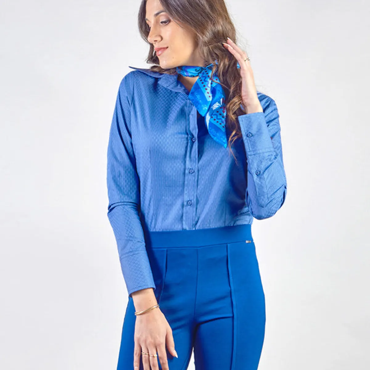 MICHELLE BELAU - THALIA - BLUSA CAMISERA