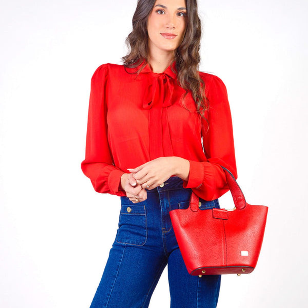 MICHELLE BELAU - KATERINA - BLUSA DE MANGA LARGA