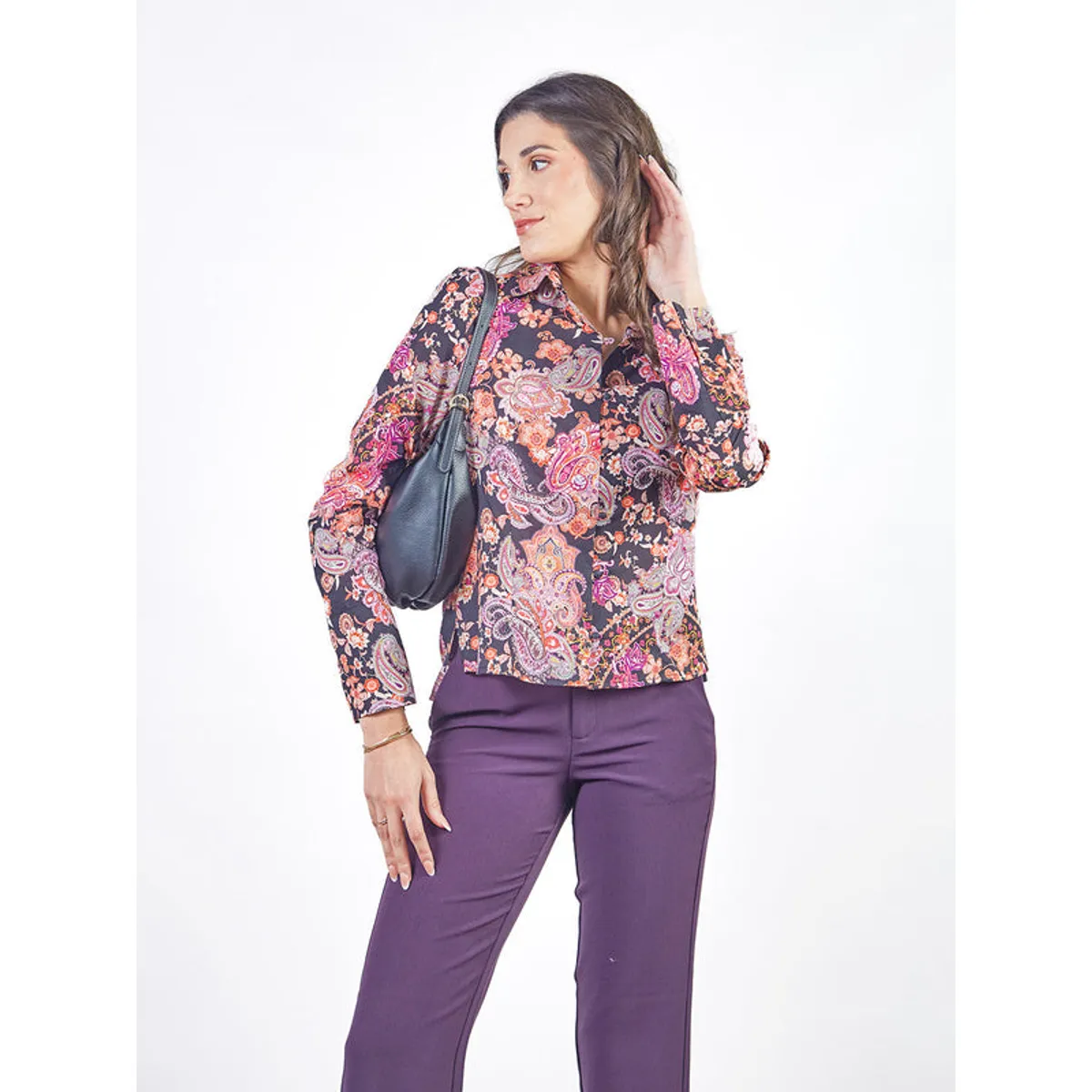 MICHELLE BELAU - AMARA - BLUSA MANGA LARGA