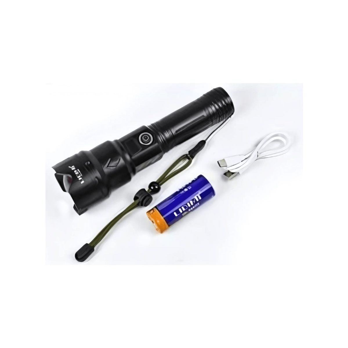 LIDIMI - Linterna Zoom L463A 30W Recargable con Pantalla Led