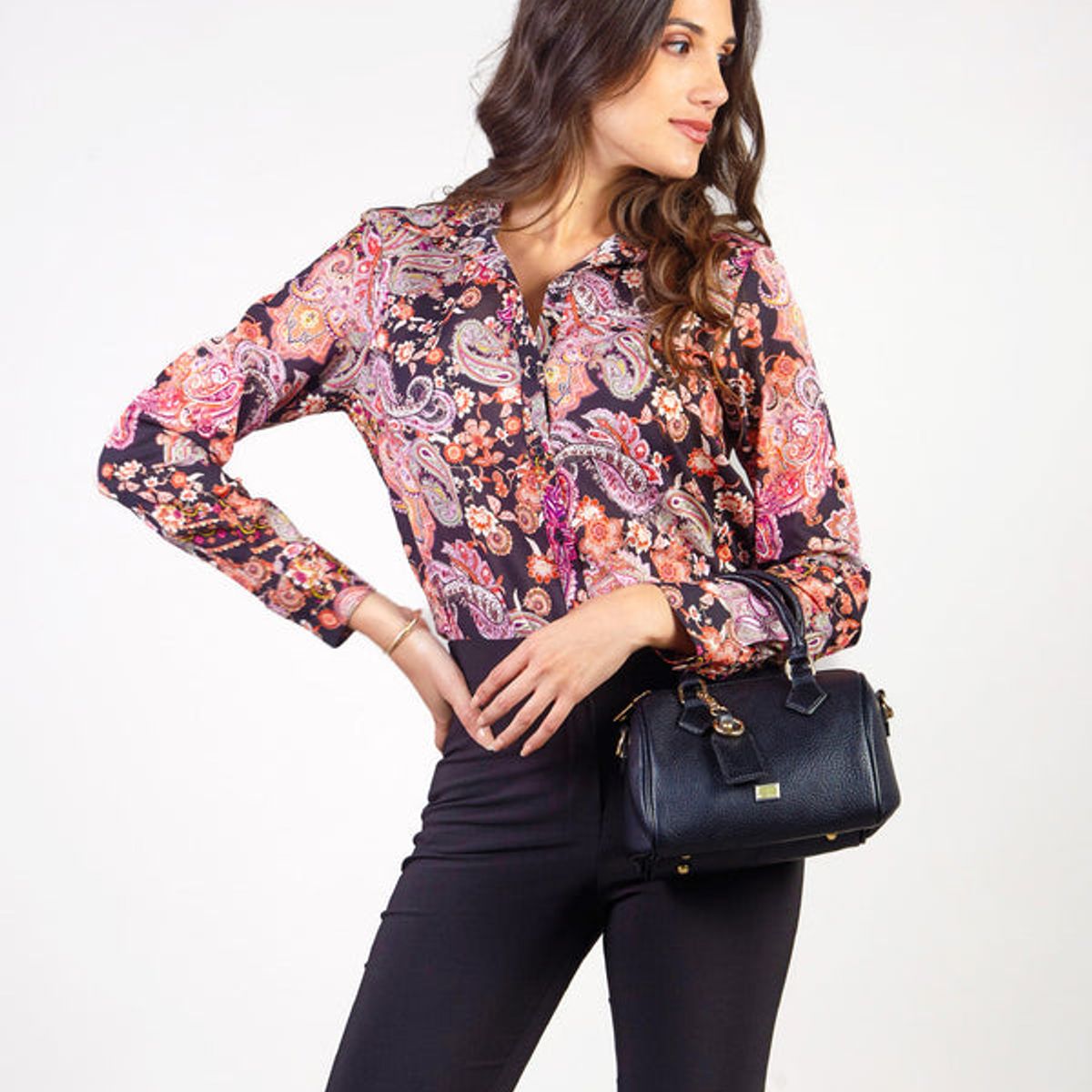 MICHELLE BELAU - GRETTEL - BLUSA CAMISERA MANGA LARGA