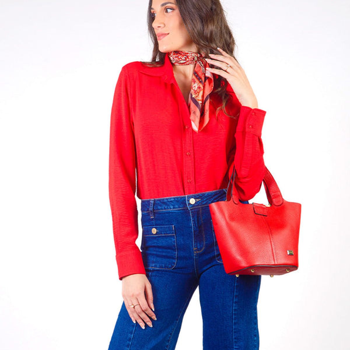 MICHELLE BELAU - PIETRA - BLUSA DE MANGA LARGA