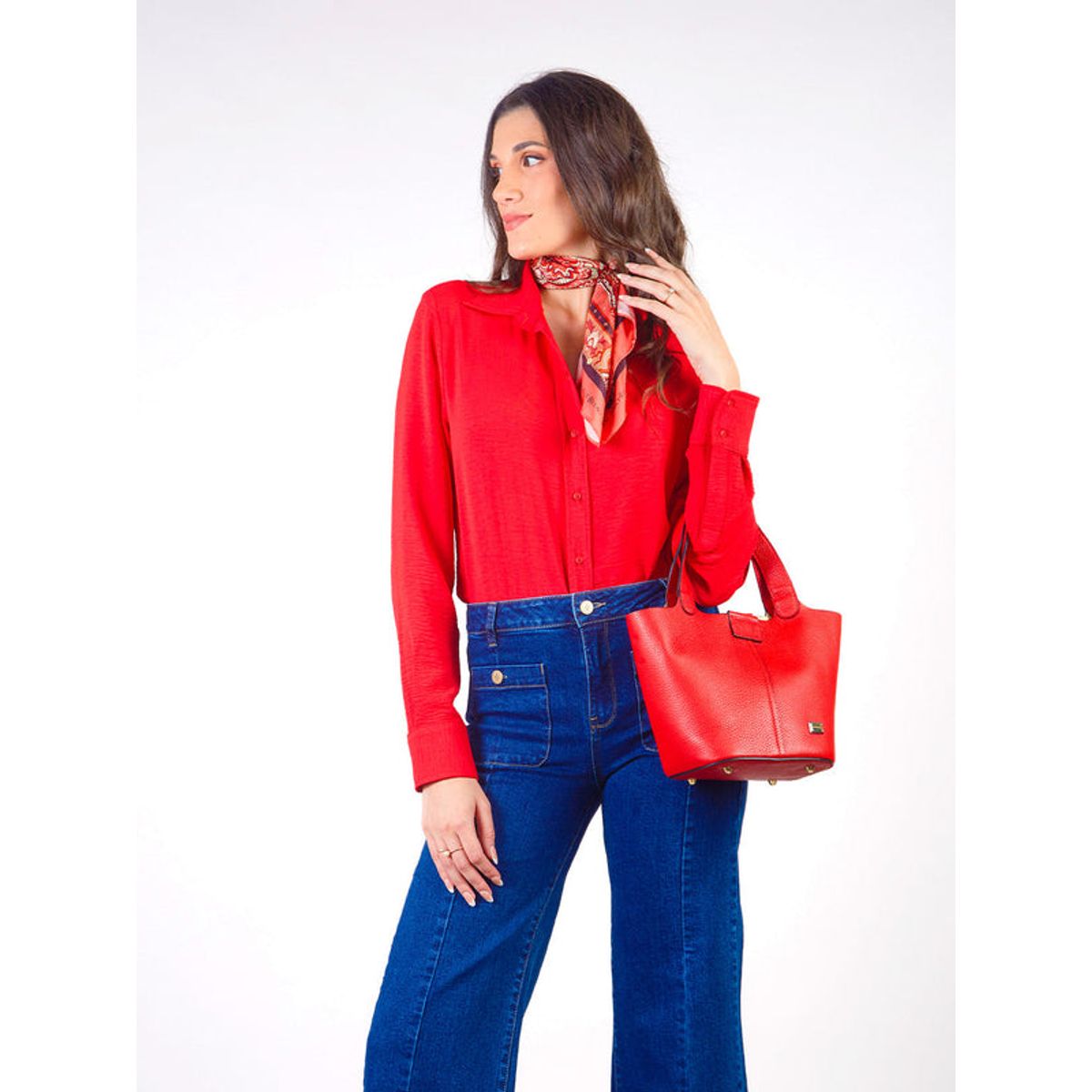 MICHELLE BELAU - PIETRA - BLUSA DE MANGA LARGA