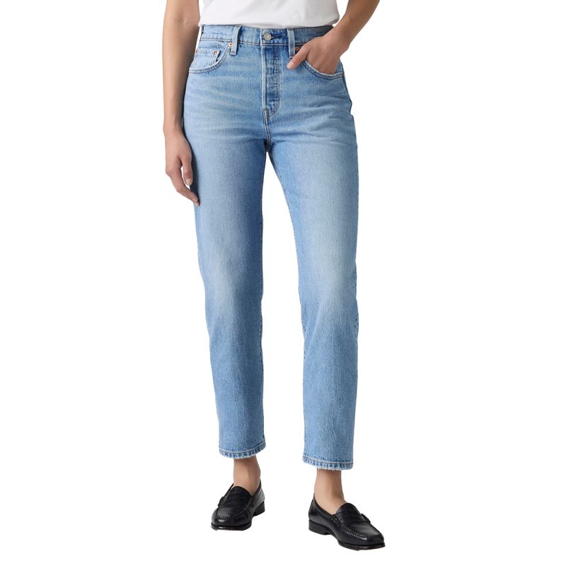 LEVIS - Jeans Mujer 501 Crop Celeste Levis