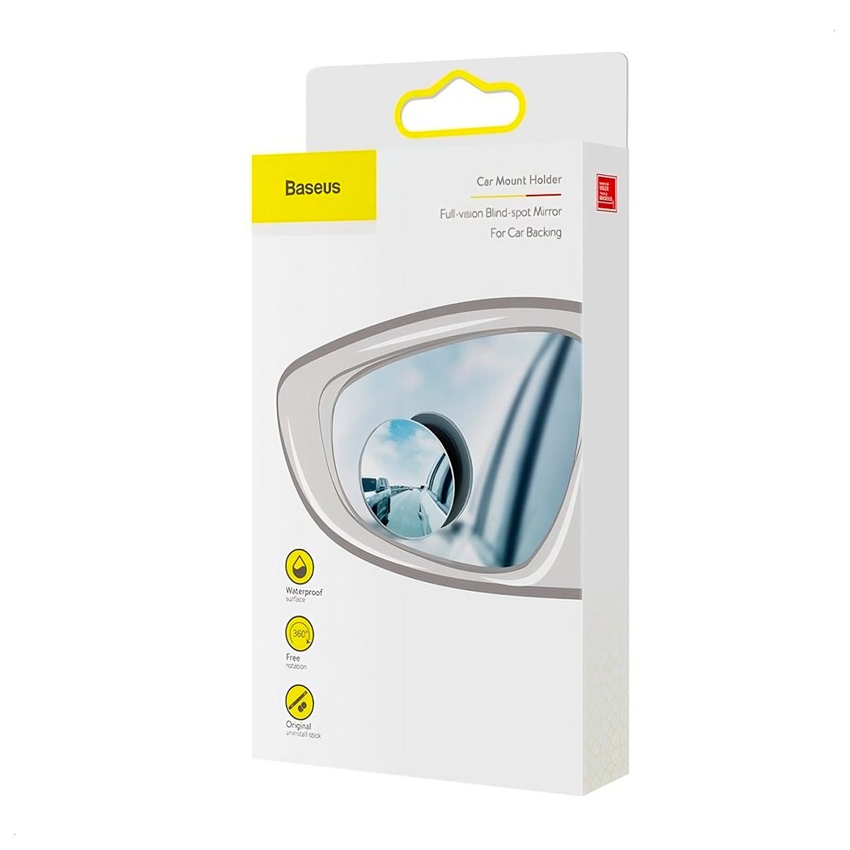 BASEUS - Espejo Retrovisor Baseus Angulo 360° Coche Punto Ciego 2und
