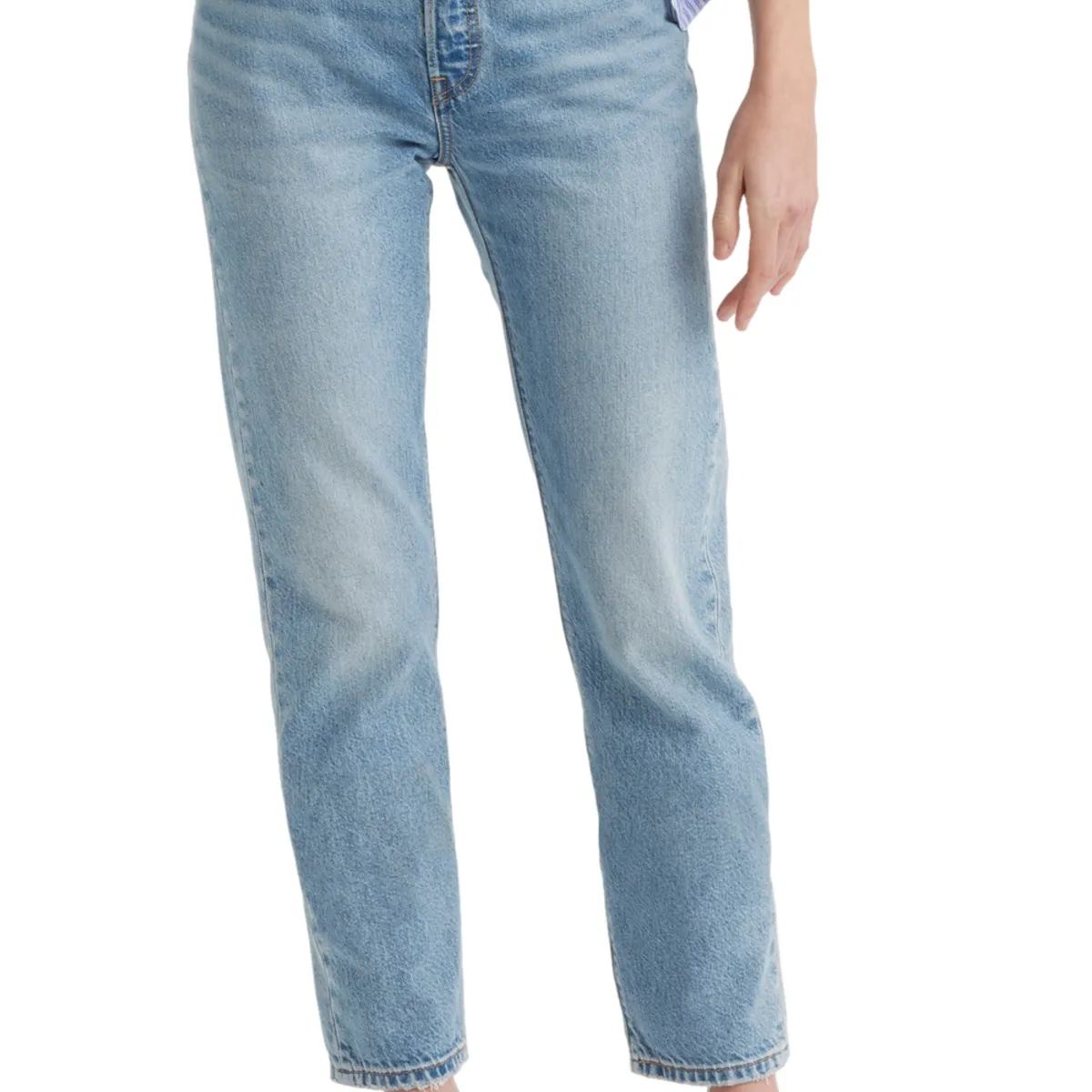 LEVIS - Jeans Mujer 501 Crop Lightweight Celeste Levis
